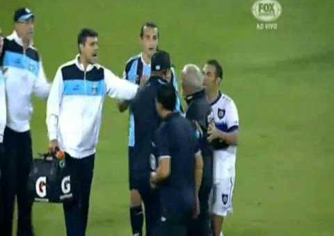Luxemburgo é agredido em campo